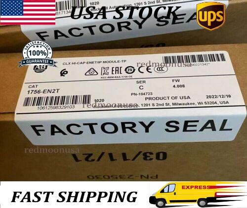 2022-2023 AB 1756-EN2T ControlLogix EtherNet/IP Module New Factory Sealed In US