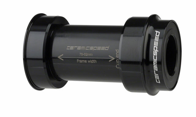 CeramicSpeed BBright Bottom Bracket: 24mm Spindle, Black