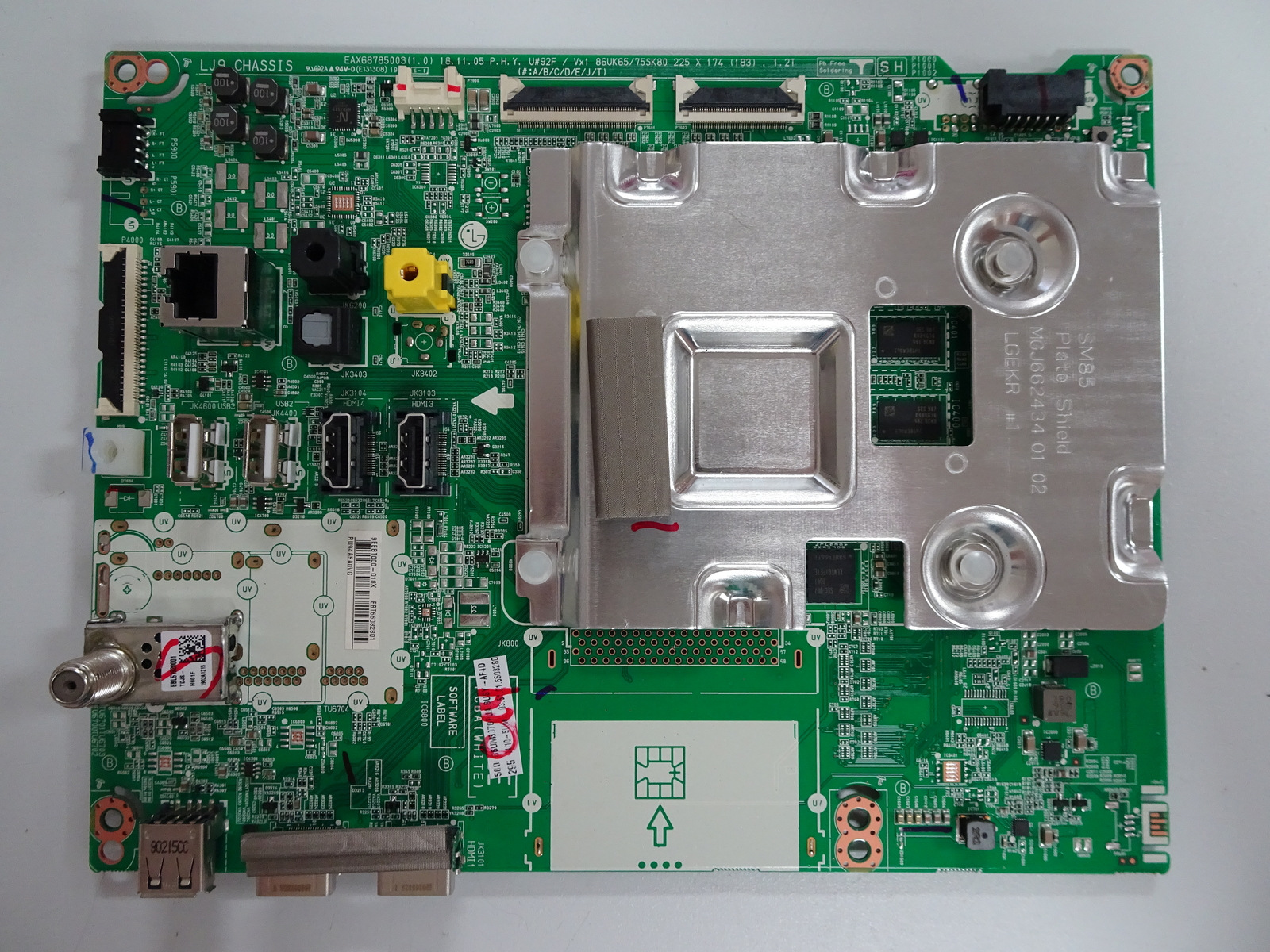LG 86UM8070PUA BUSYLJR Main Board (EAX68785003) EBT66082801