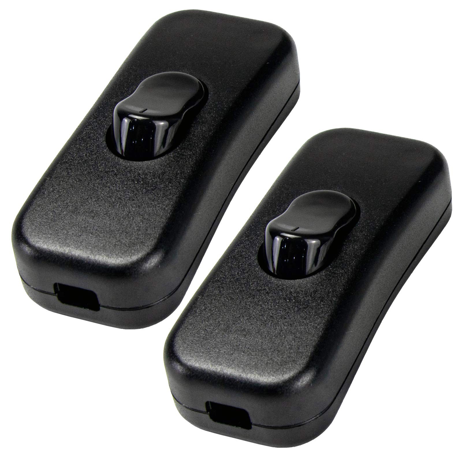 2Pack Inline Cord Switch, On/Off Lamp Control Appliance Switch for Bedroom Ta...