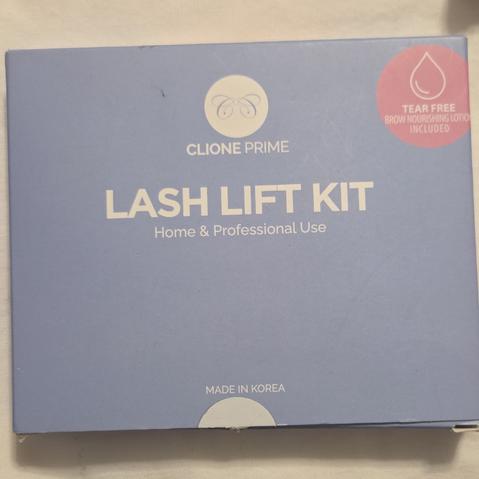 Clione Prime Lash Lift Kit Tear Free Brow Nourishing Lotion Included