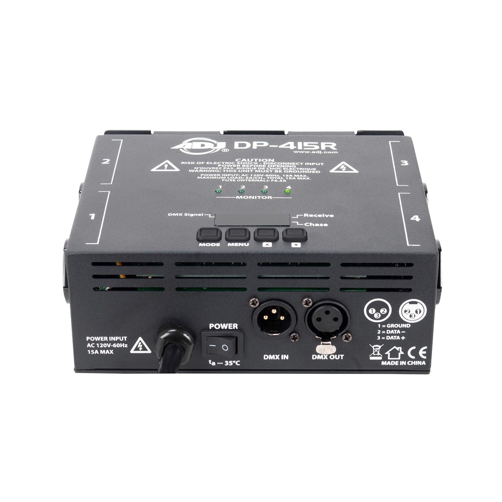ADJ Products DP-415R 4 Channel DMX512 Dimmer Pack