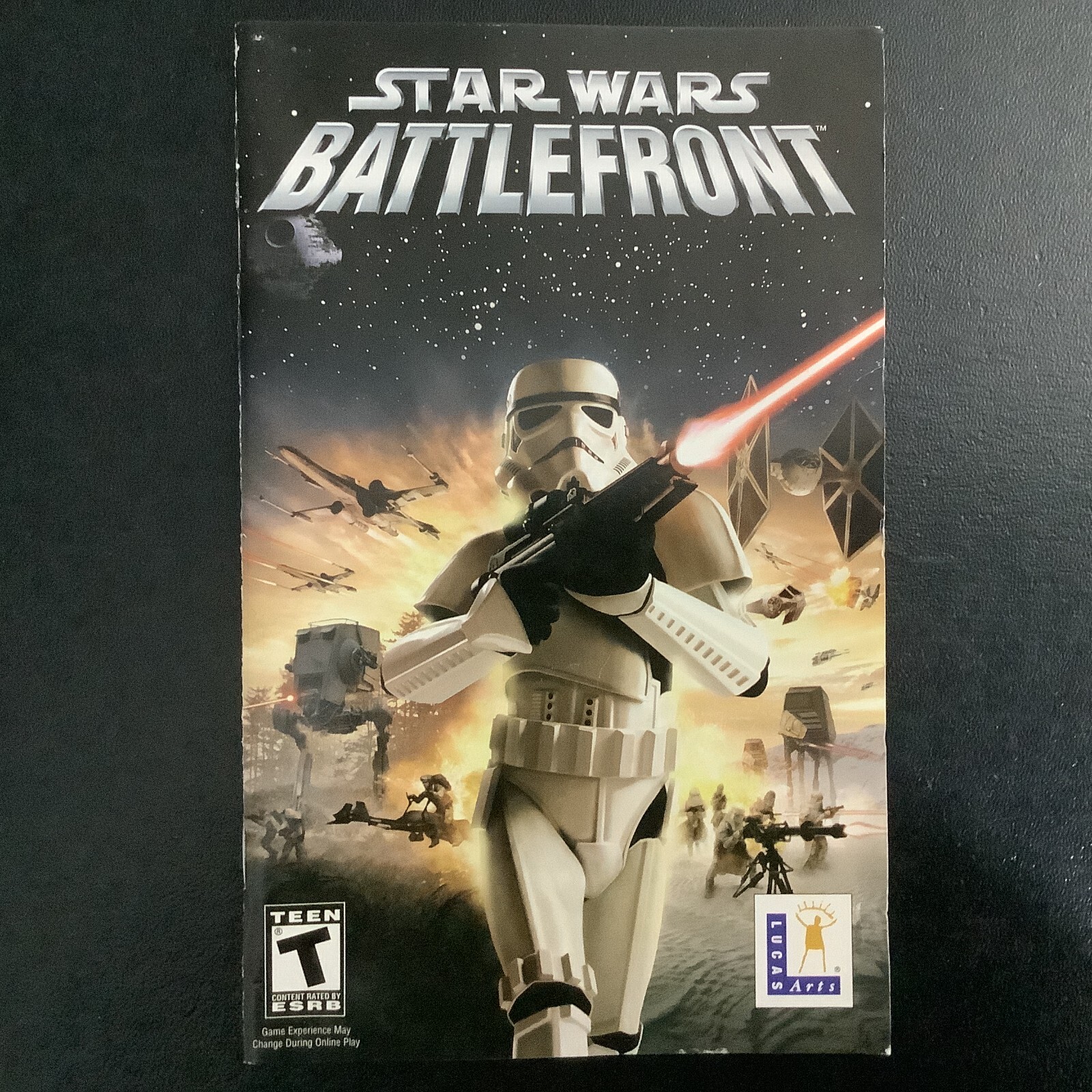 Star Wars Battlefront 1 PS2 PlayStation 2 Instruction Manual Only