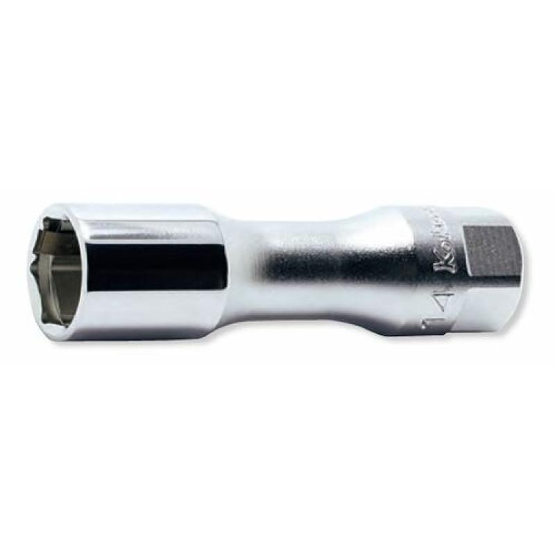 Koken 3300CZ-20.8 3/8 Inch Sq. Dr. Socket 20.8mm 6 Point Spark Plug Socket 70 mm