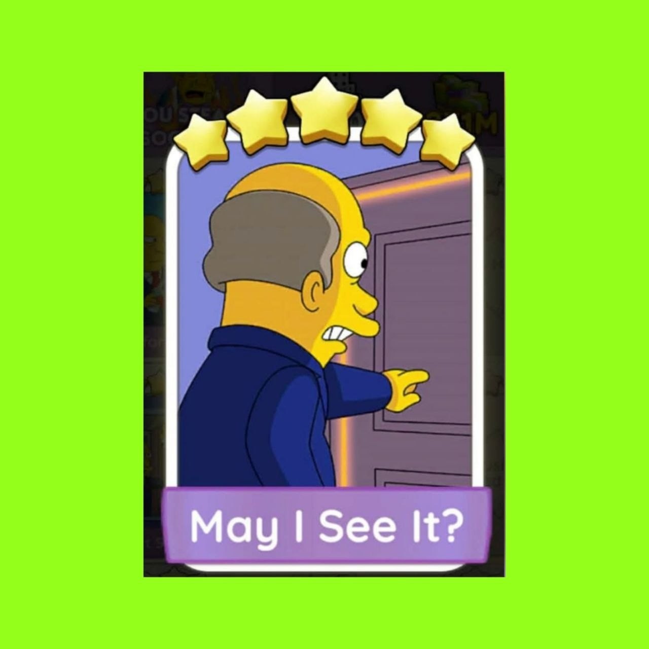 1 X May I See It? ( ⭐⭐⭐⭐⭐ ) - Set 15 - Mono_poly_Go Stickers - Suppar Service