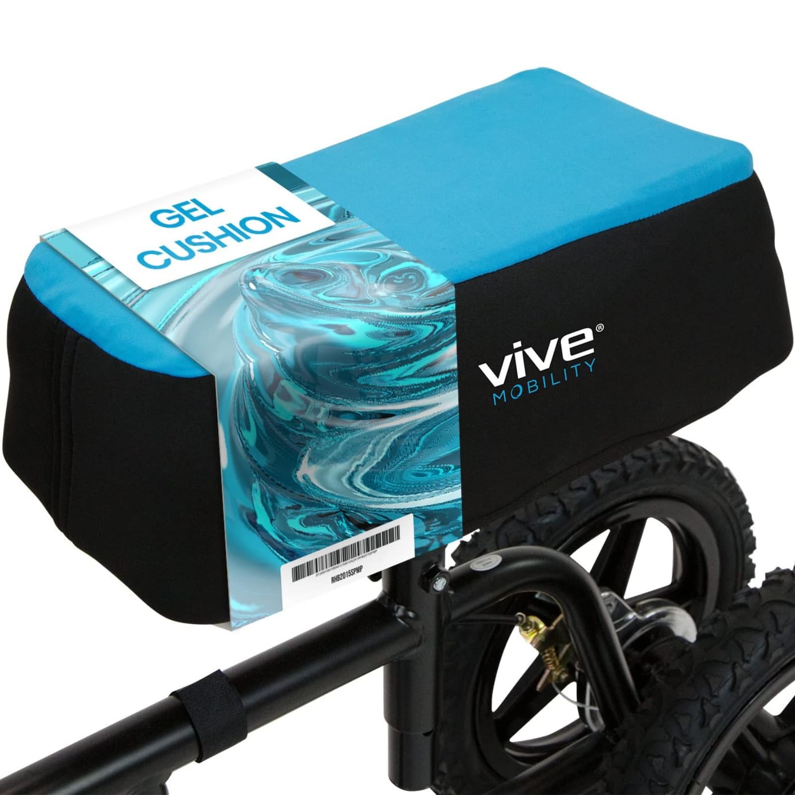 Vive Mobility Knee Walker Padded Gel Cover - Premium Comfort Gel Cushion, Acc...