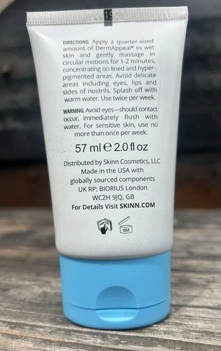 SKINN DermAppeal Microdermabrasion For Smoother Brighter And Clearer Skin 2oz