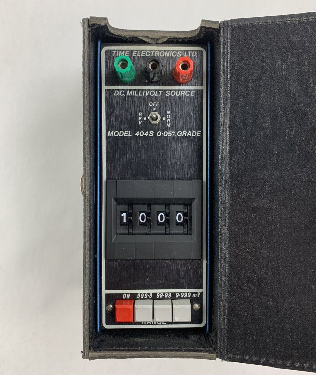 Time Electronics 404S DC Millivolt Multi Function Calibrator W/Case