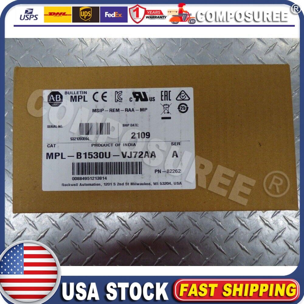 Allen-Bradley MPL-B1530U-VJ72AA BRAND NEW AB MPLB1530UVJ72AA FREE SHIPPING USA