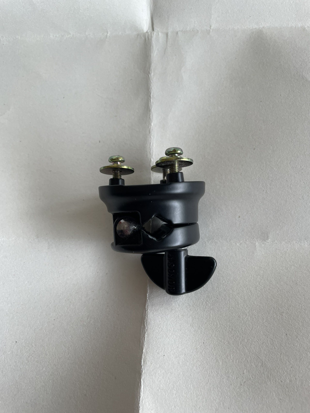 SONOR Floor Tom/Bass Drum Leg Hardware Mounts (Black)