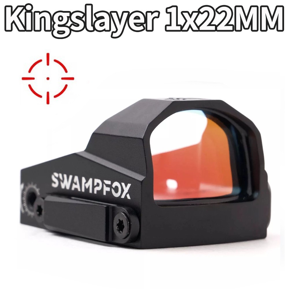 Swampfox Kingslayer RED  Circle Dot Sight 1x22 3MOA RMR Picatinny
