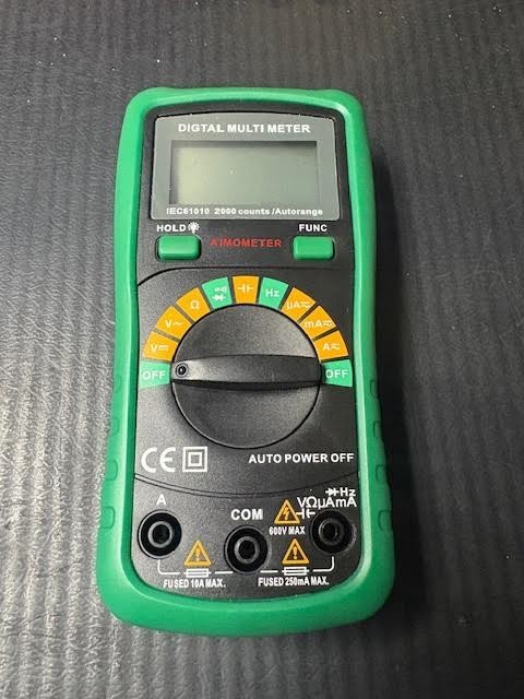Aimometer Digital Multimeter IEC61010 2000 Counts / Autorange