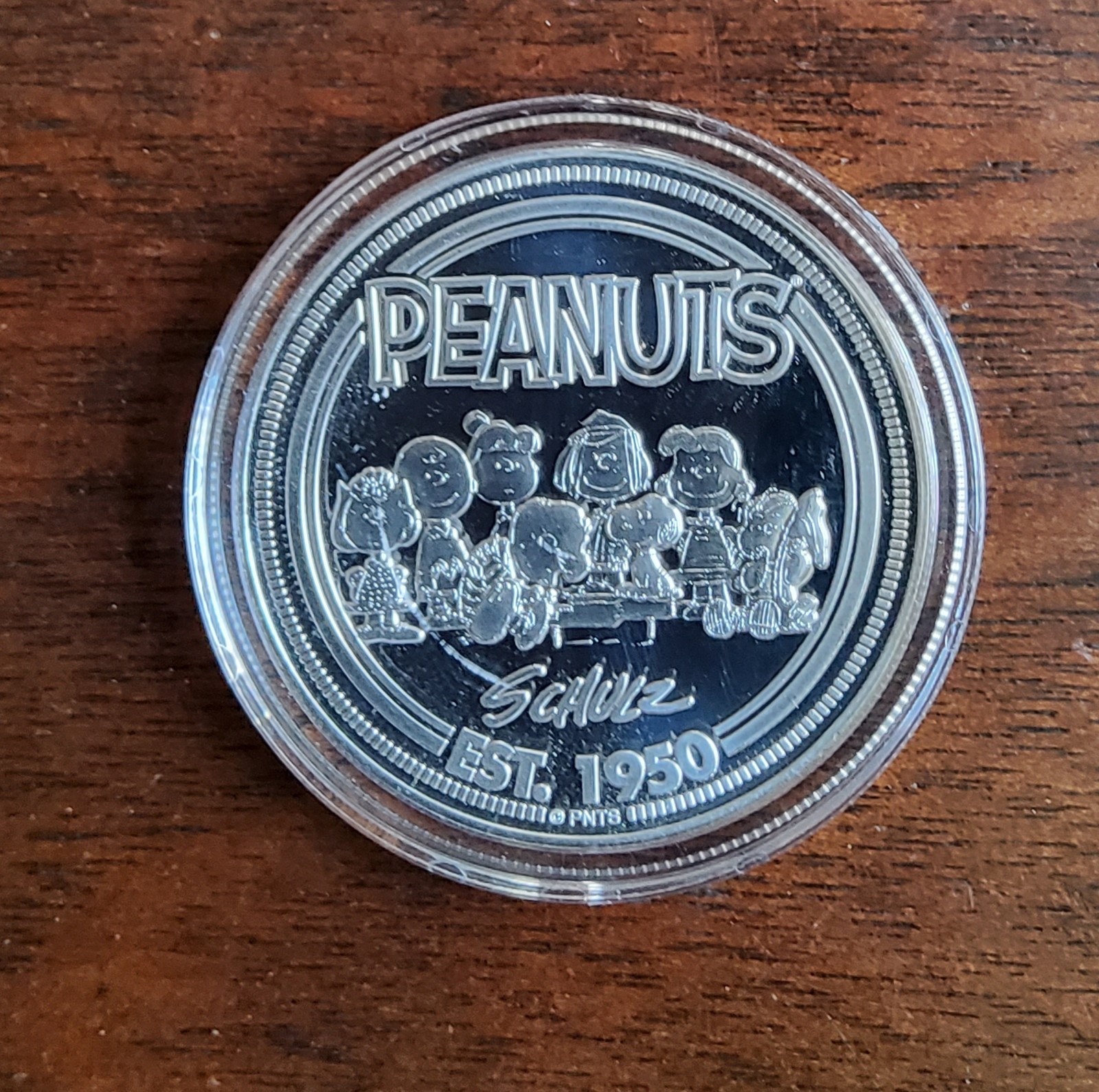 Lucy Coin Peanuts Schulz Est 1950 Colorized