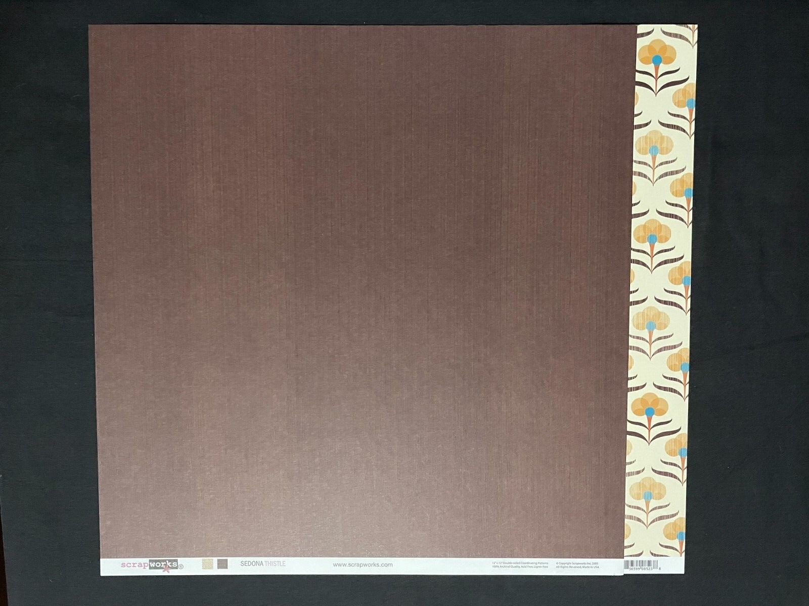 SCRAPWORKS "SEDONA" 12X12 DS PAPER