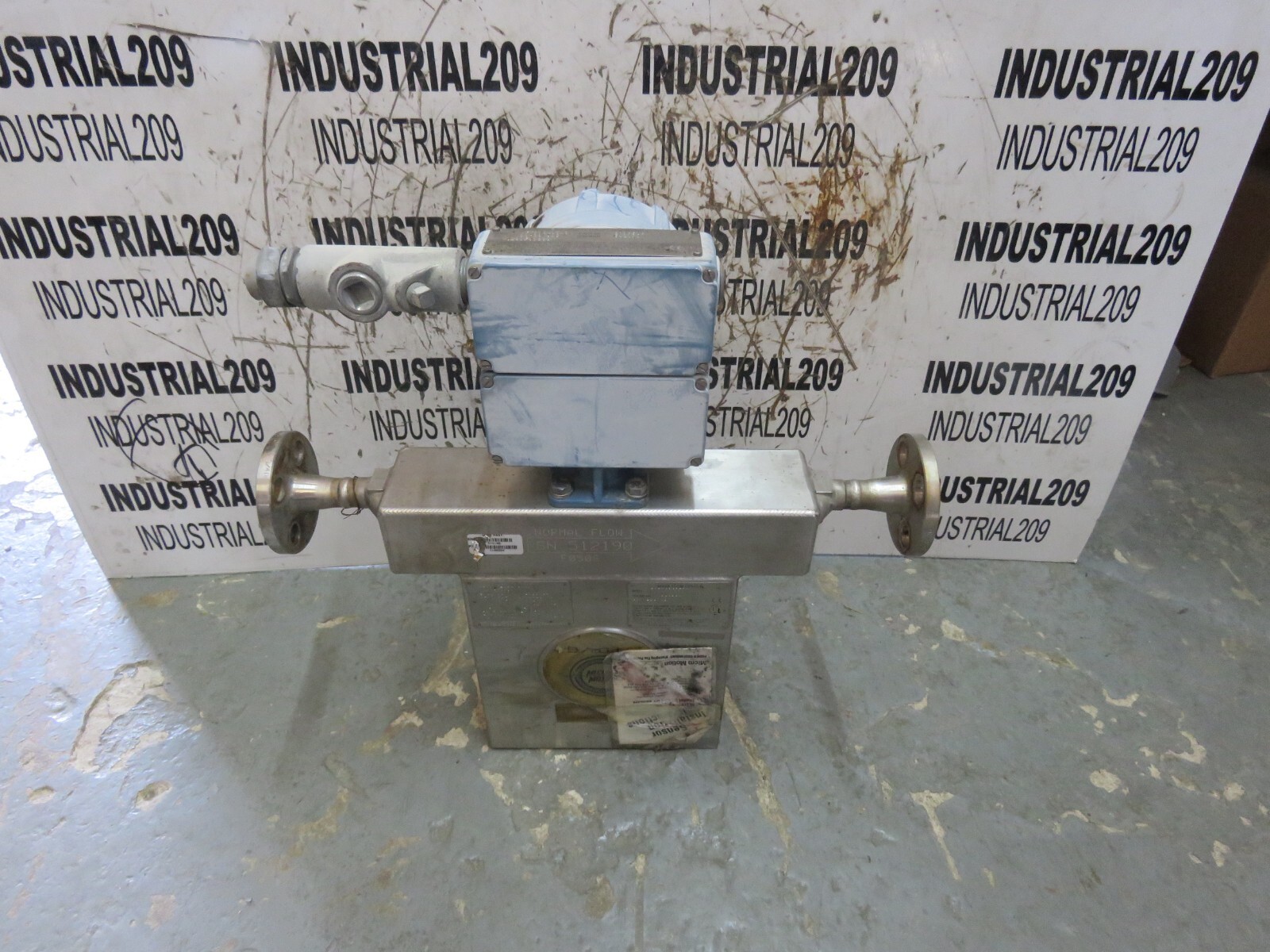 MICRO MOTION MASS FLOW SENSOR F050SI113SU w/ IFT9701I3N3U USED