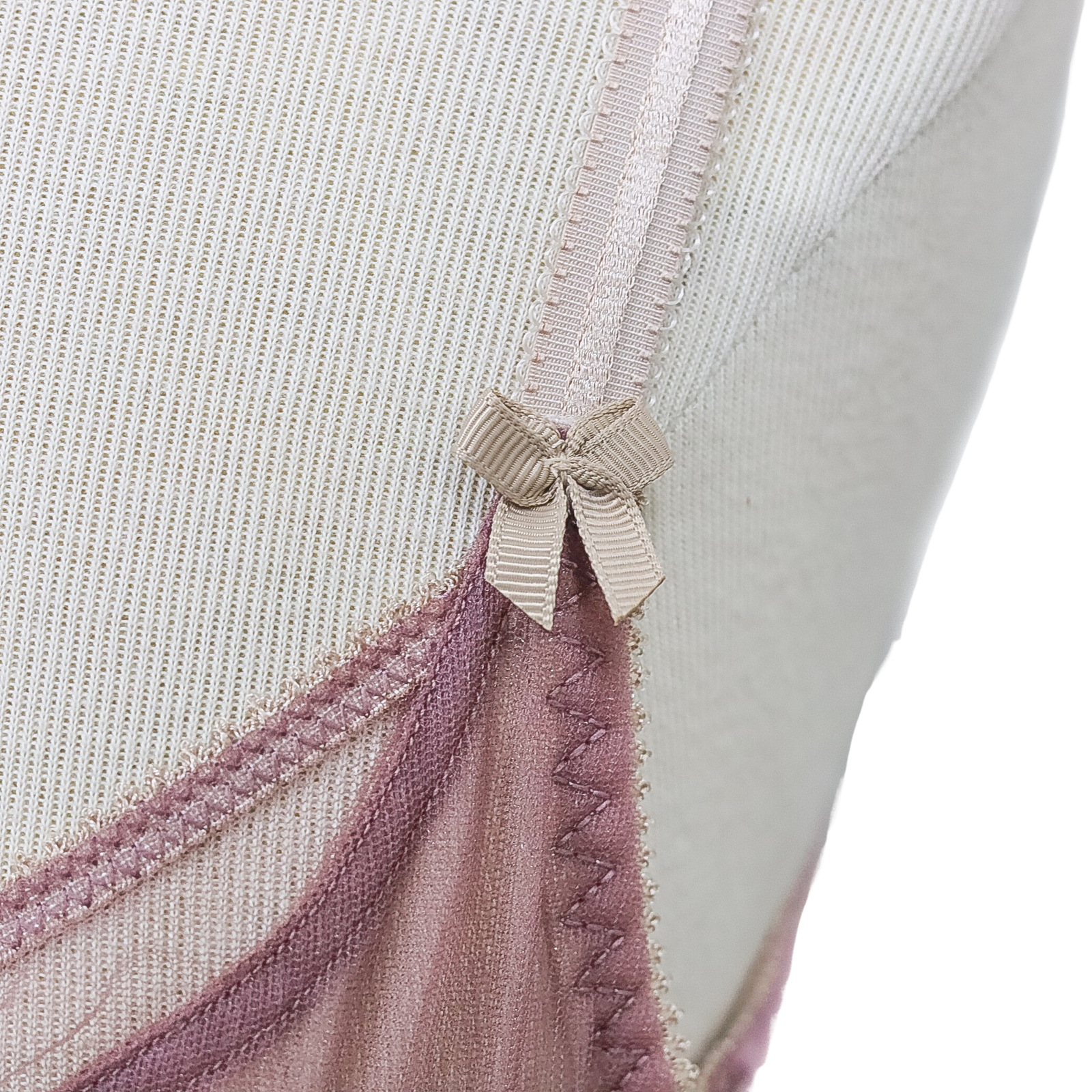 Claudette Dessous Mesh Full Coverage Bra CD2000 Twilight Matchstick