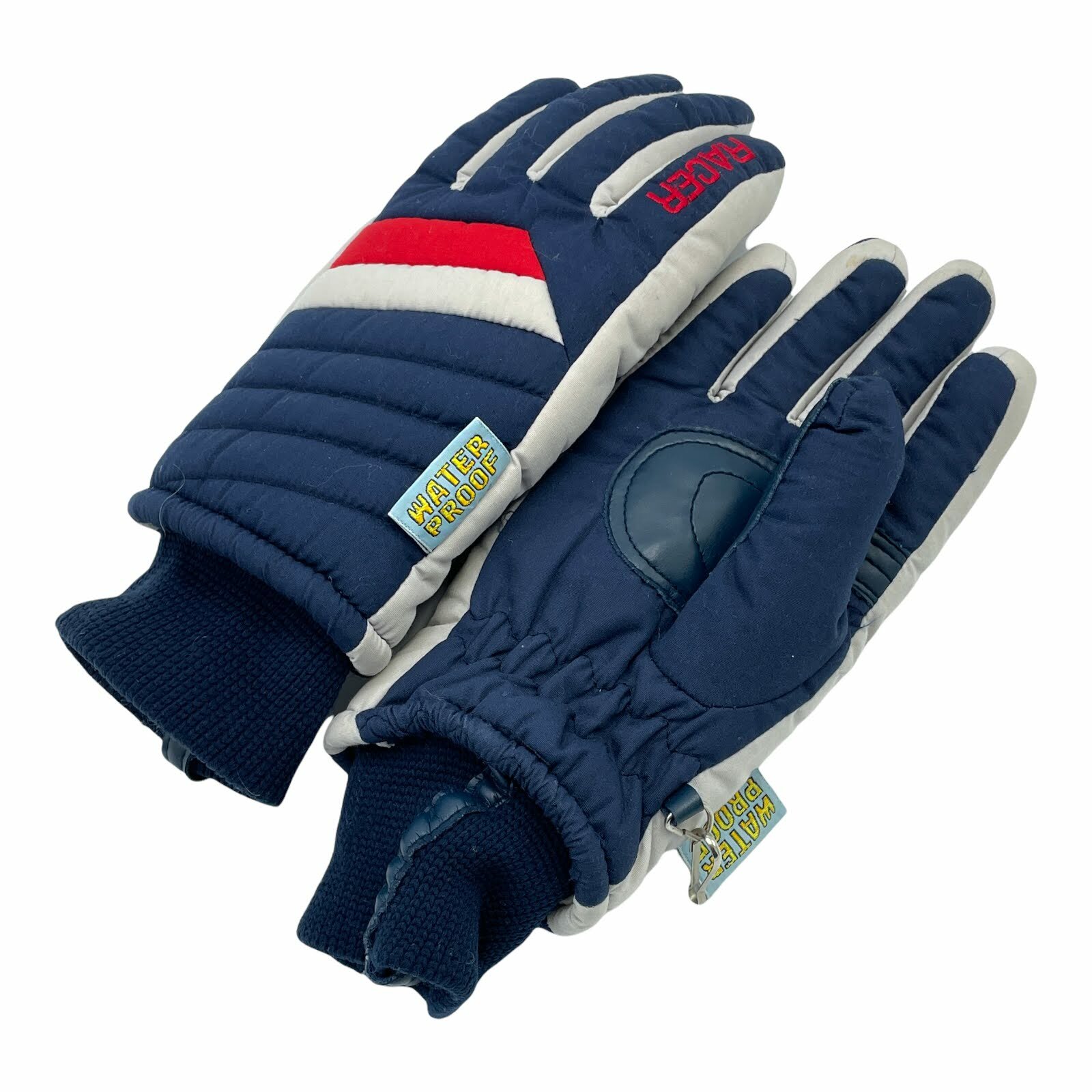 Wells Lamont Racer Navy Blue Medium Winter Gloves Waterproof