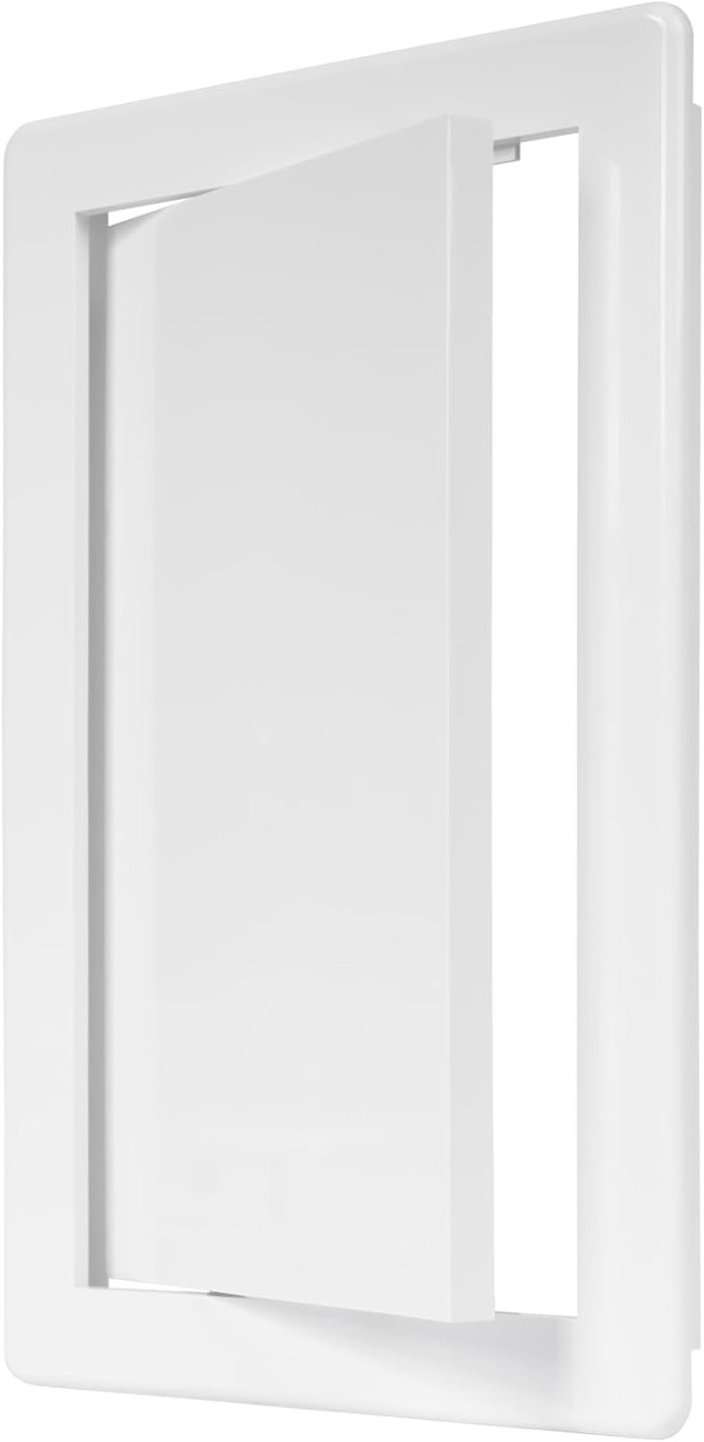 6" X 10" White Plastic Access Panel. Service Shaft Door Panel. Plumbing, Electri