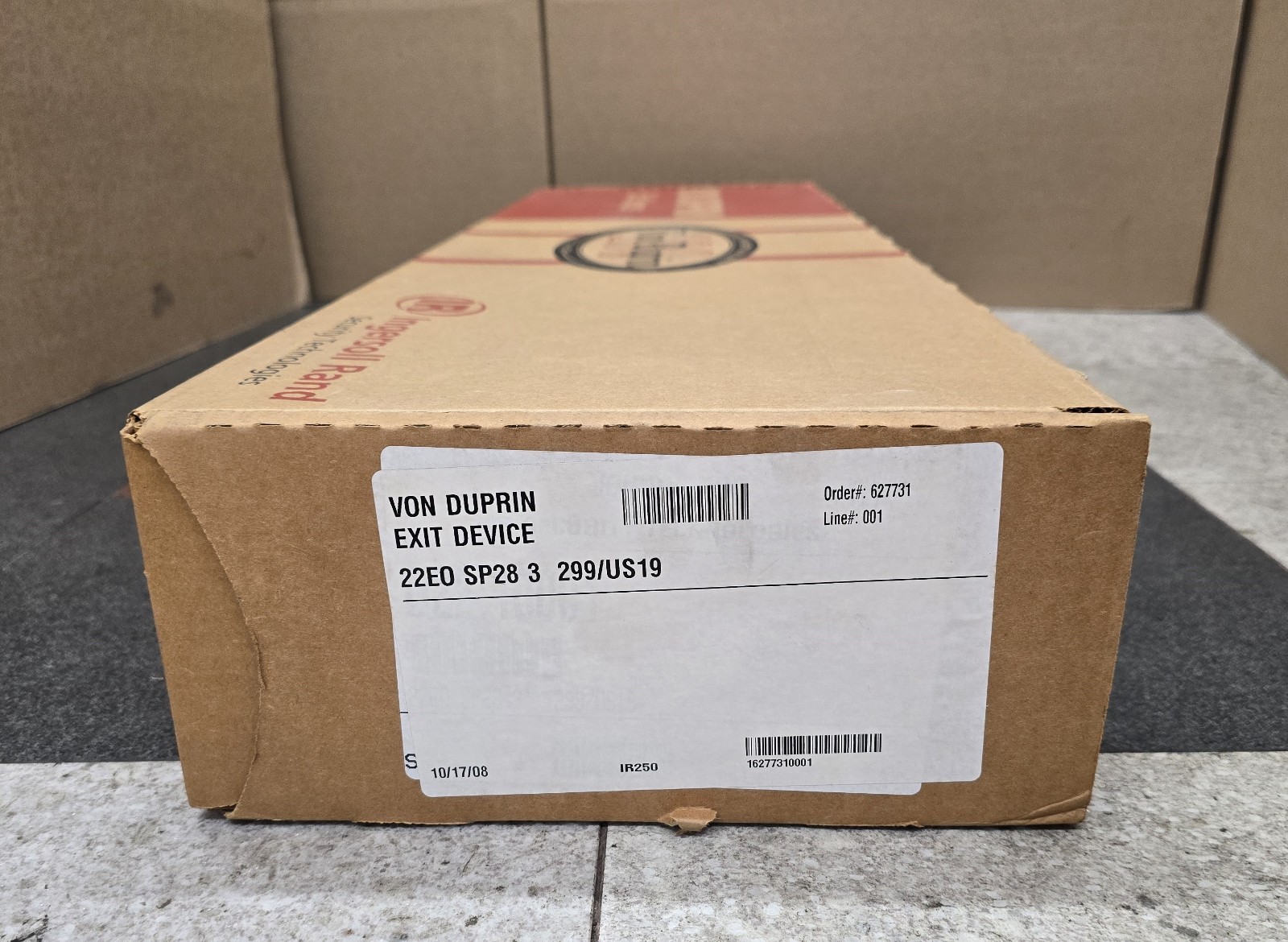 Von Duprin 22EO SP28 3’ 299/US19 Exit Device