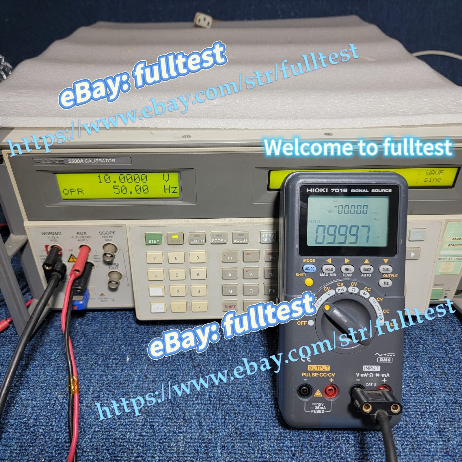 1PCS HIOKI 7016 calibrator calibrator signal source -fulltest