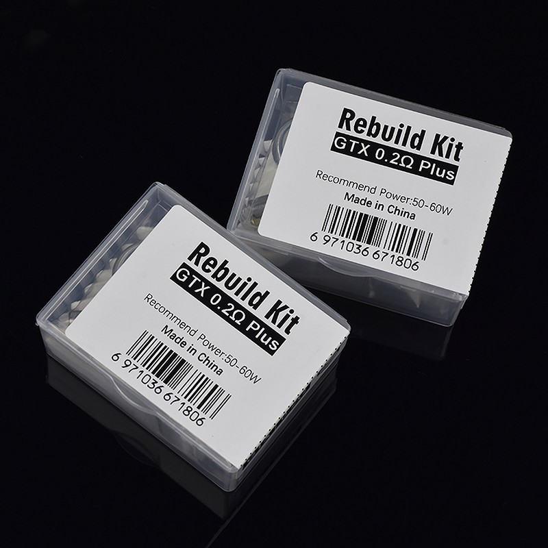 DIY Rebuild Kit GTX 0.2ohm Plus Mesh Coil Resistance Wire Replacement Accessory