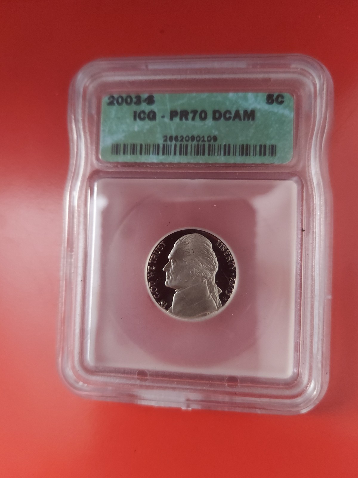 2003-S Mint Proof Set IGC PR70DCAM