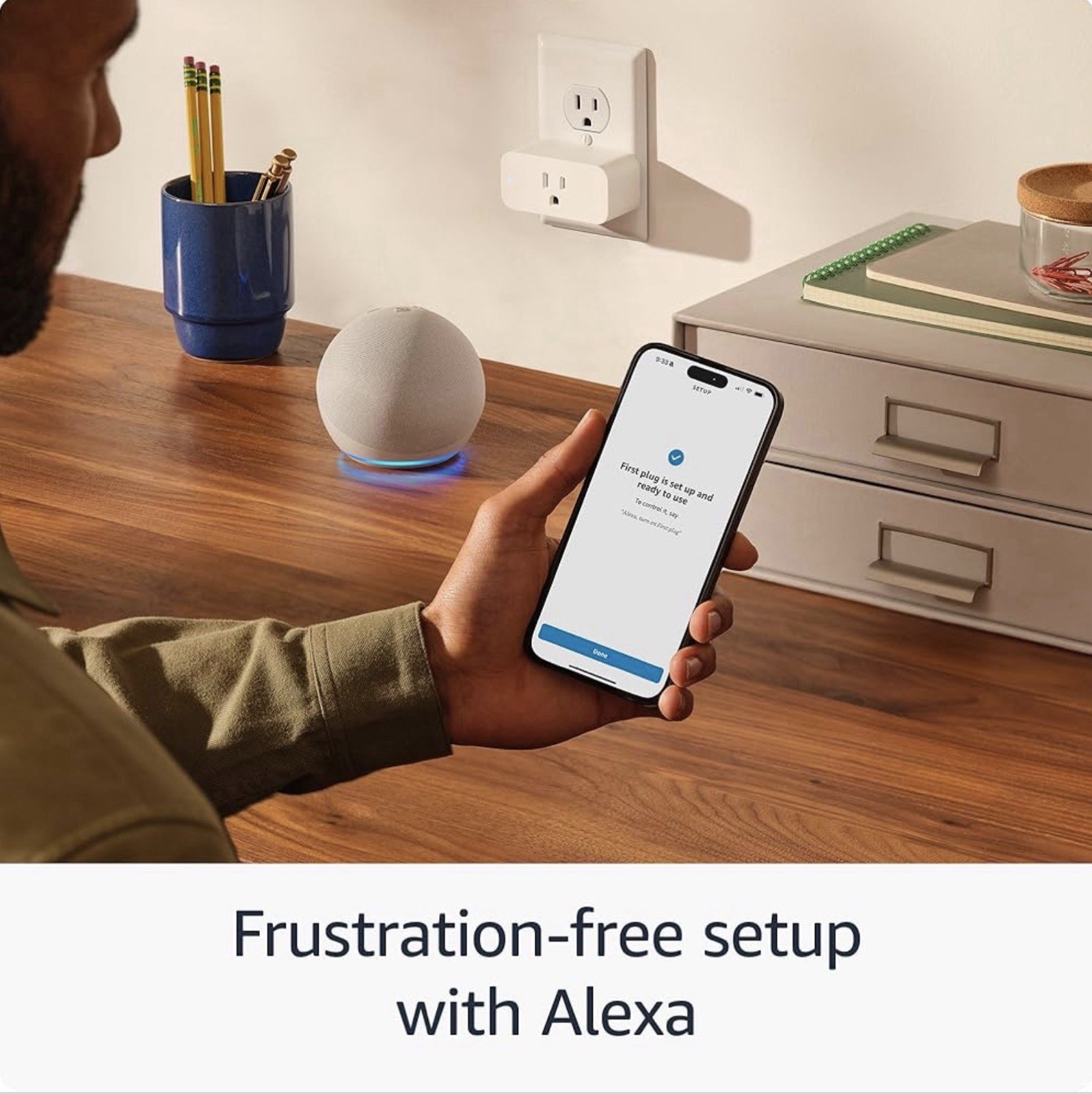 Amazon Smart Plug Works with Alexa | Simple setup,endless possibilities | White