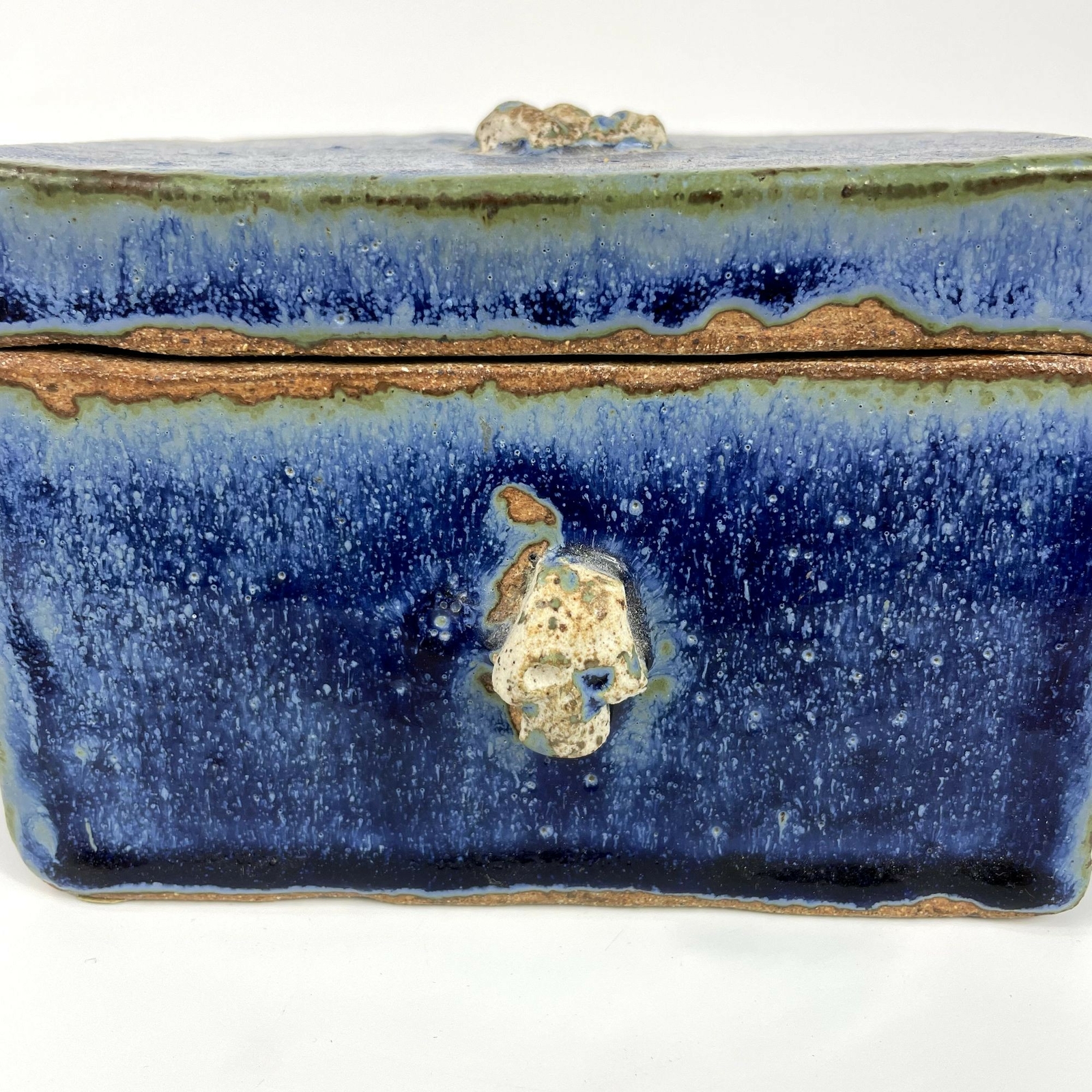 Studio Pottery Memento Mori Box