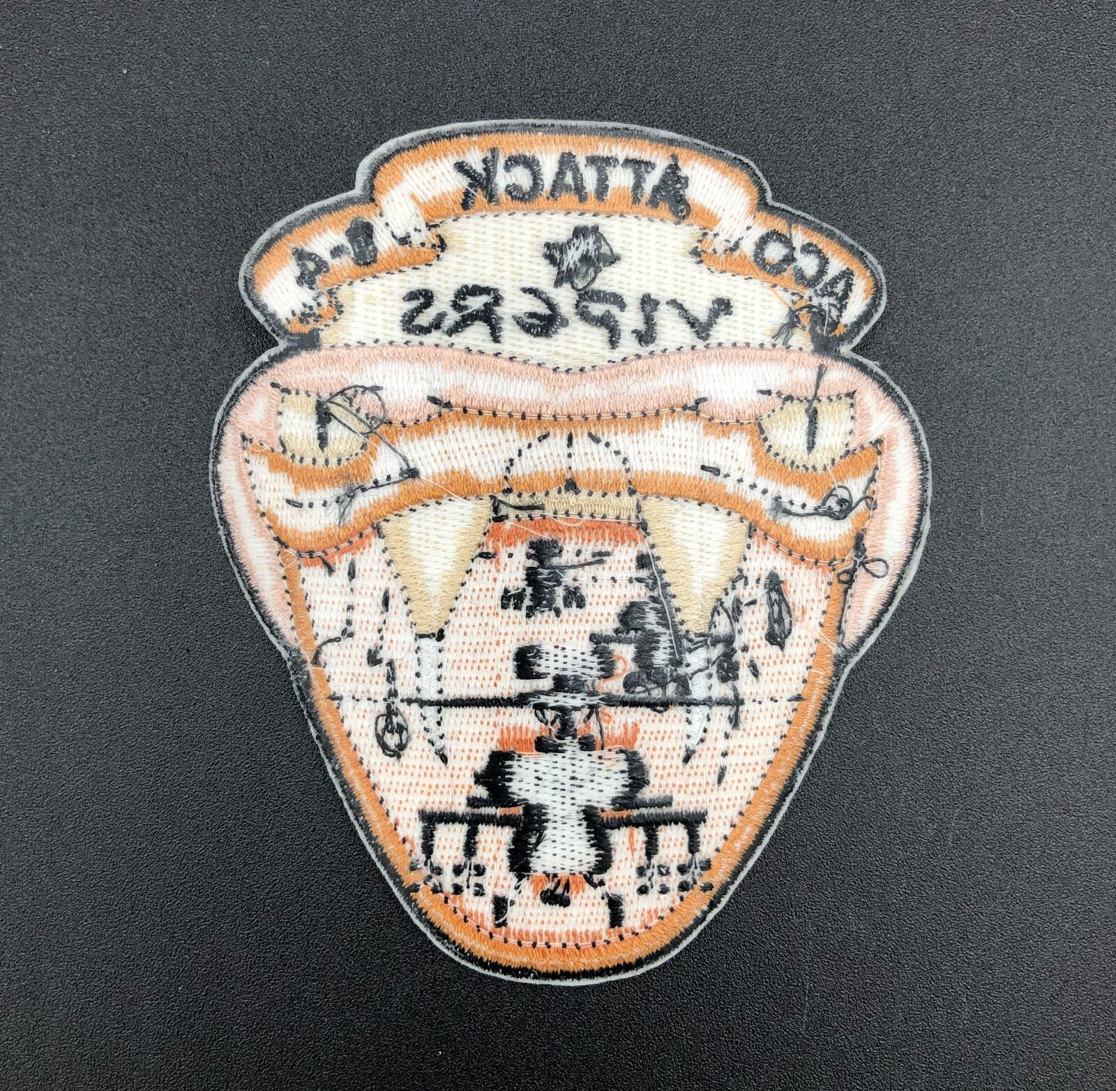 A Co 1-4 Attack Vipers Apache Desert Color Army Aviation Patch OEF OIF