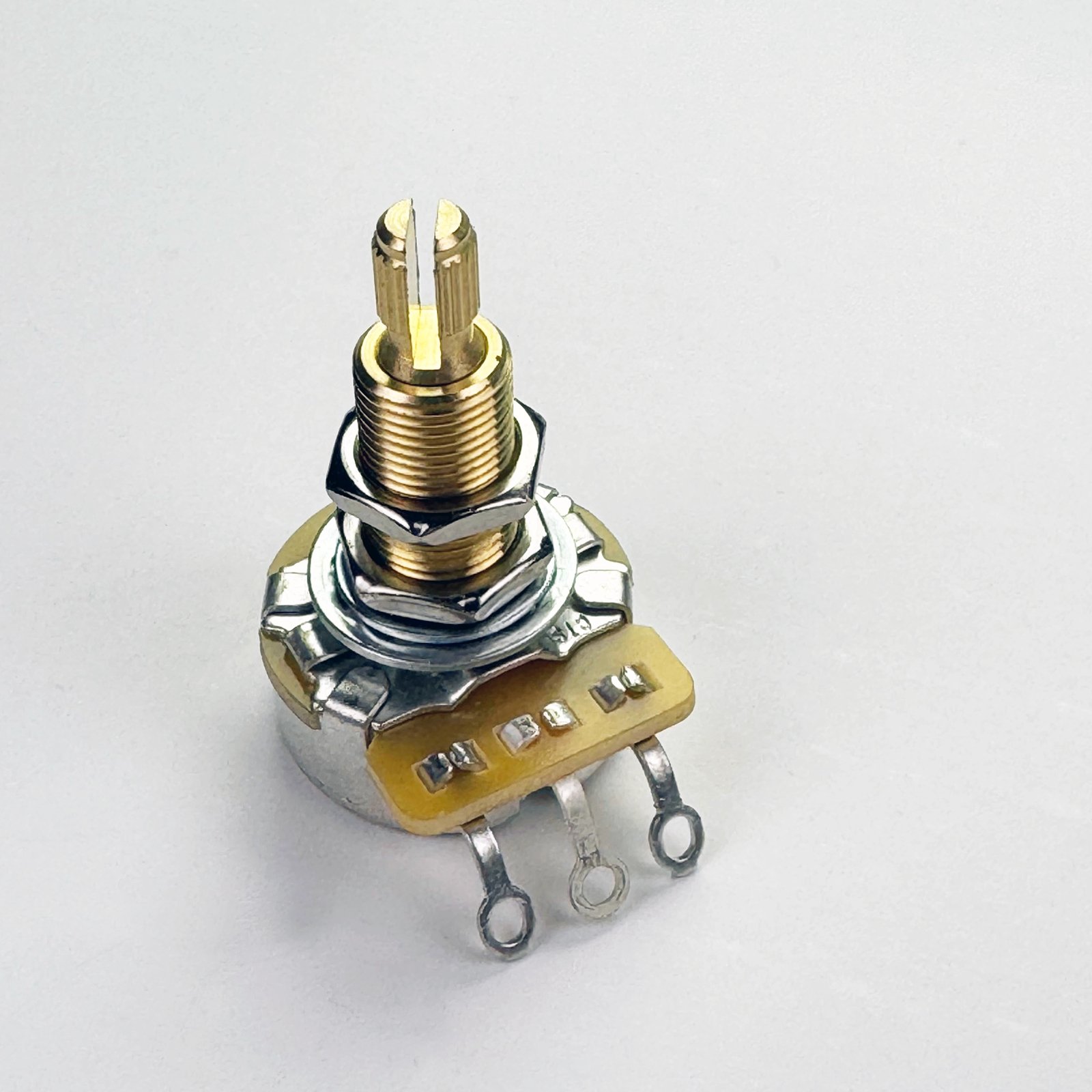 CTS 450S 500K Long, Split Shaft Guitar Potentiometer