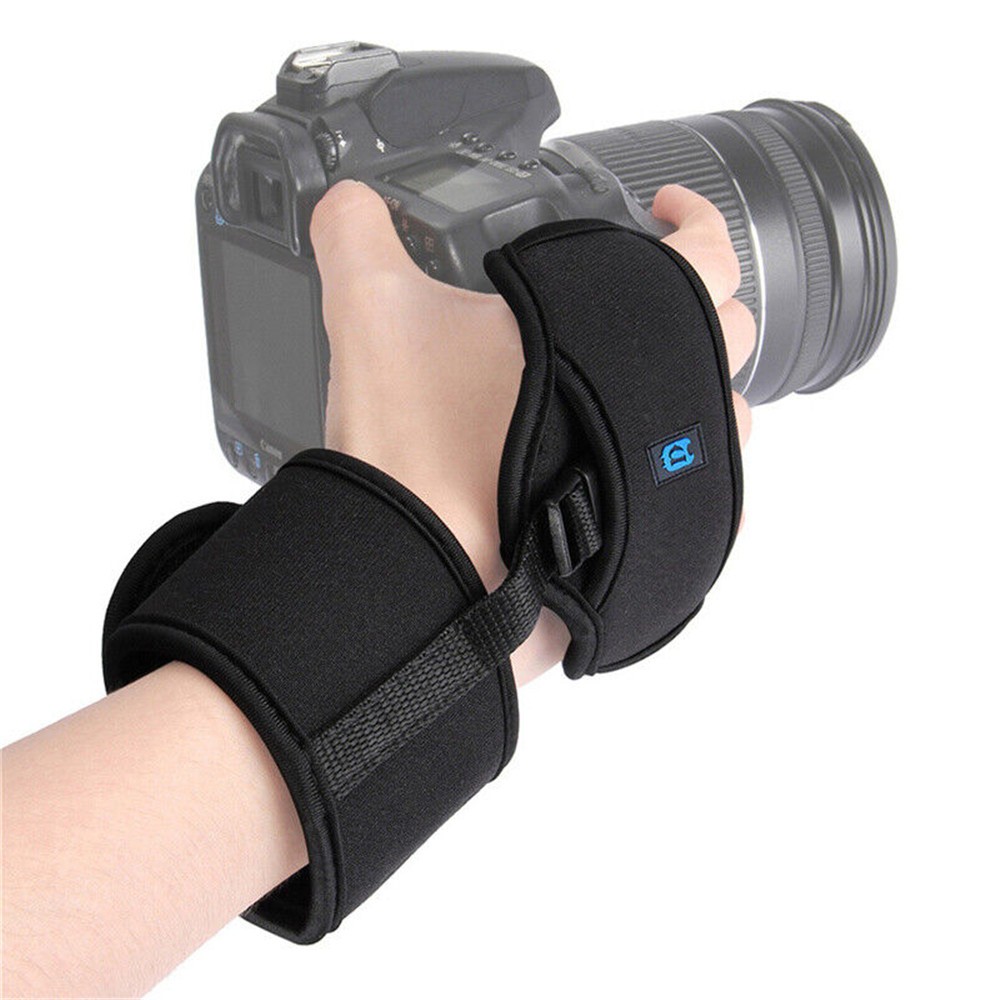 ]Neoprene Wrist Stabilizing Strap Hand Support For Canon Nikon SLR/DSLR Camera K