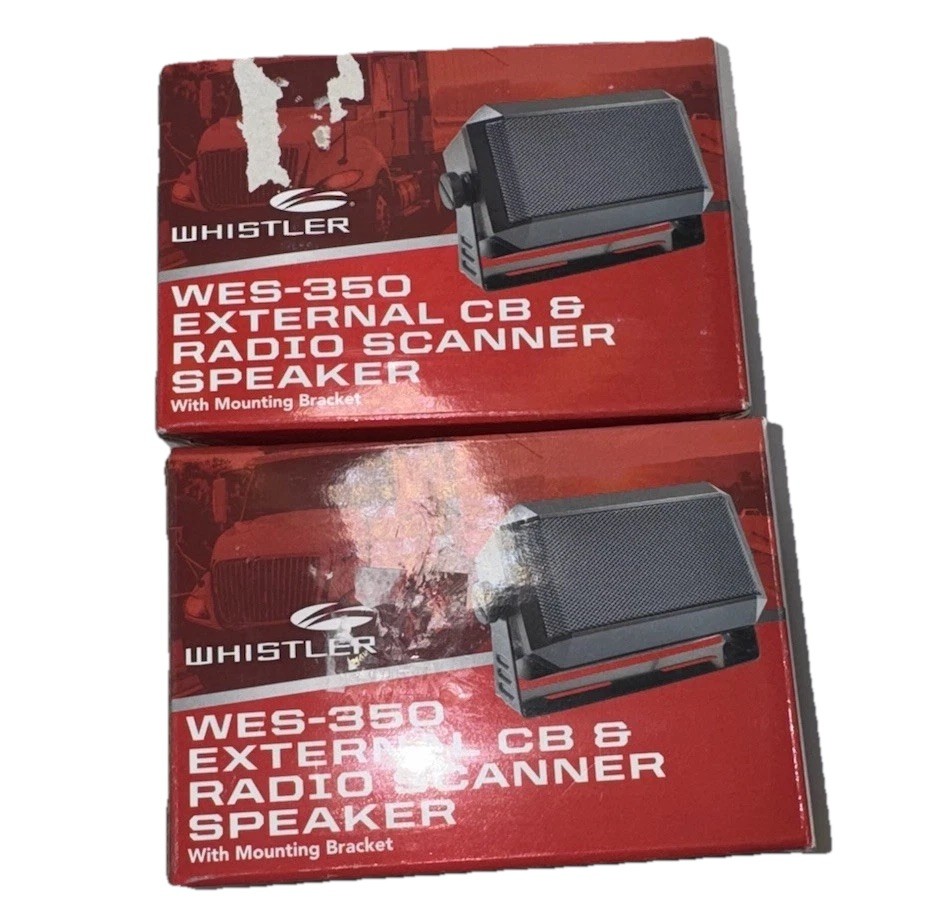 External Speaker Bracket Mounted Radio Scanner Whistler WES-350