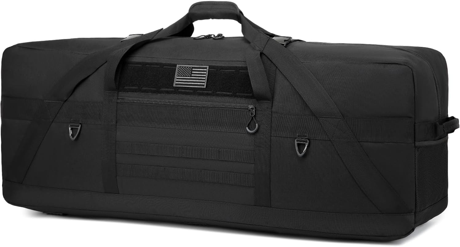 45" Extra Large Duffle Bag, Heavy Duty Duffle Bag with Multiple Pockets | Per...