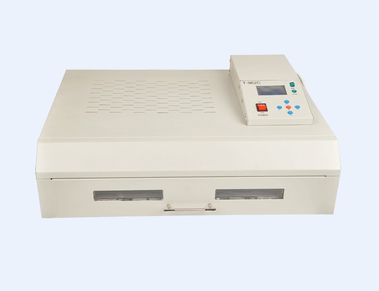 Small Reflow Soldering Machine T962C Infrared Intelligent Reflow Soldering