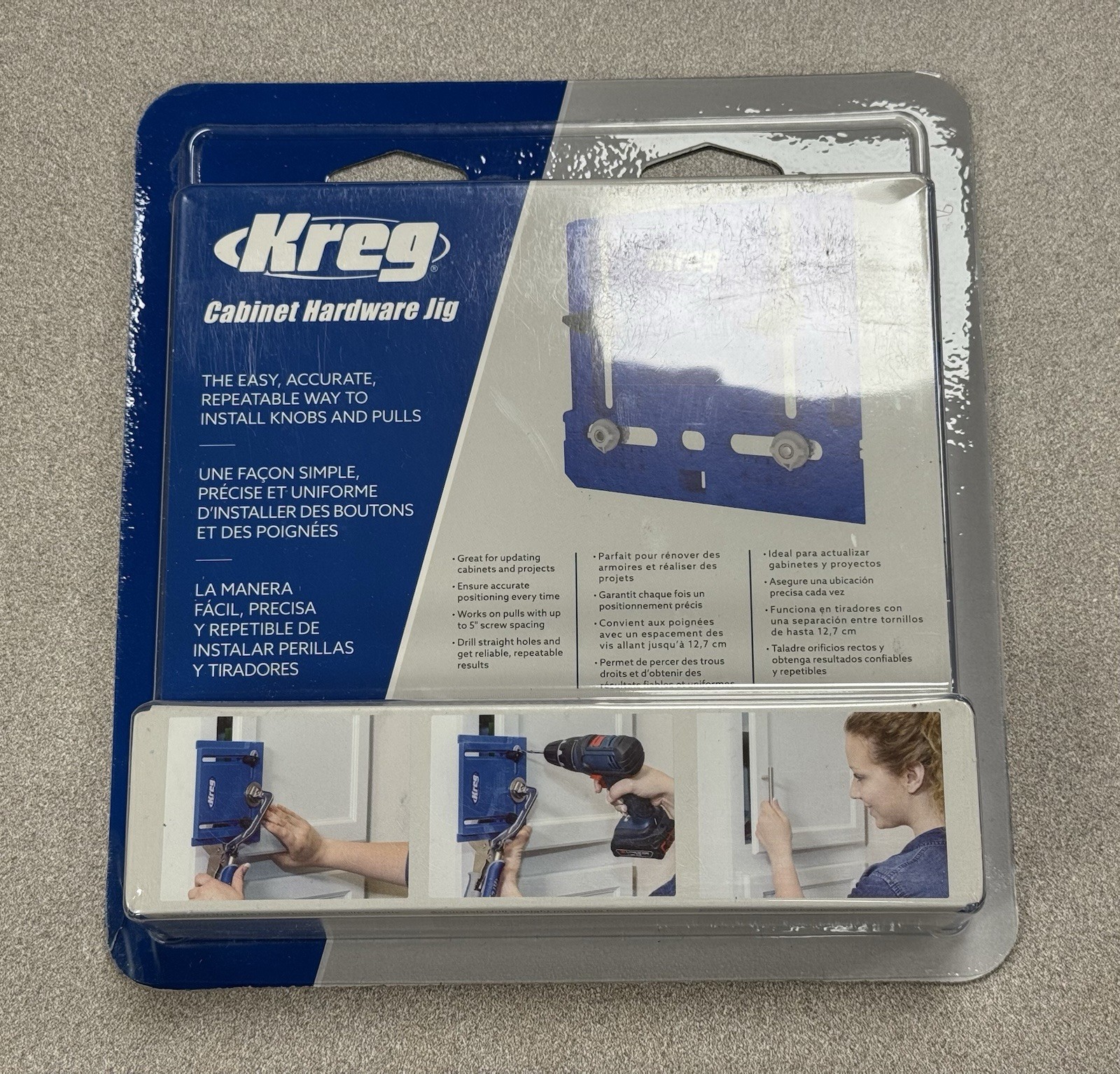 Kreg Tool Cabinet Hardware Jig