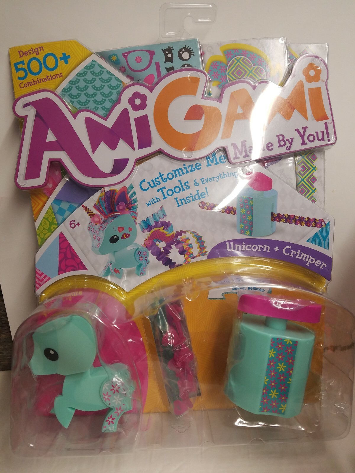 AmiGami: Unicorn And Crimper Customize Me with tools and everything inside (NWT)
