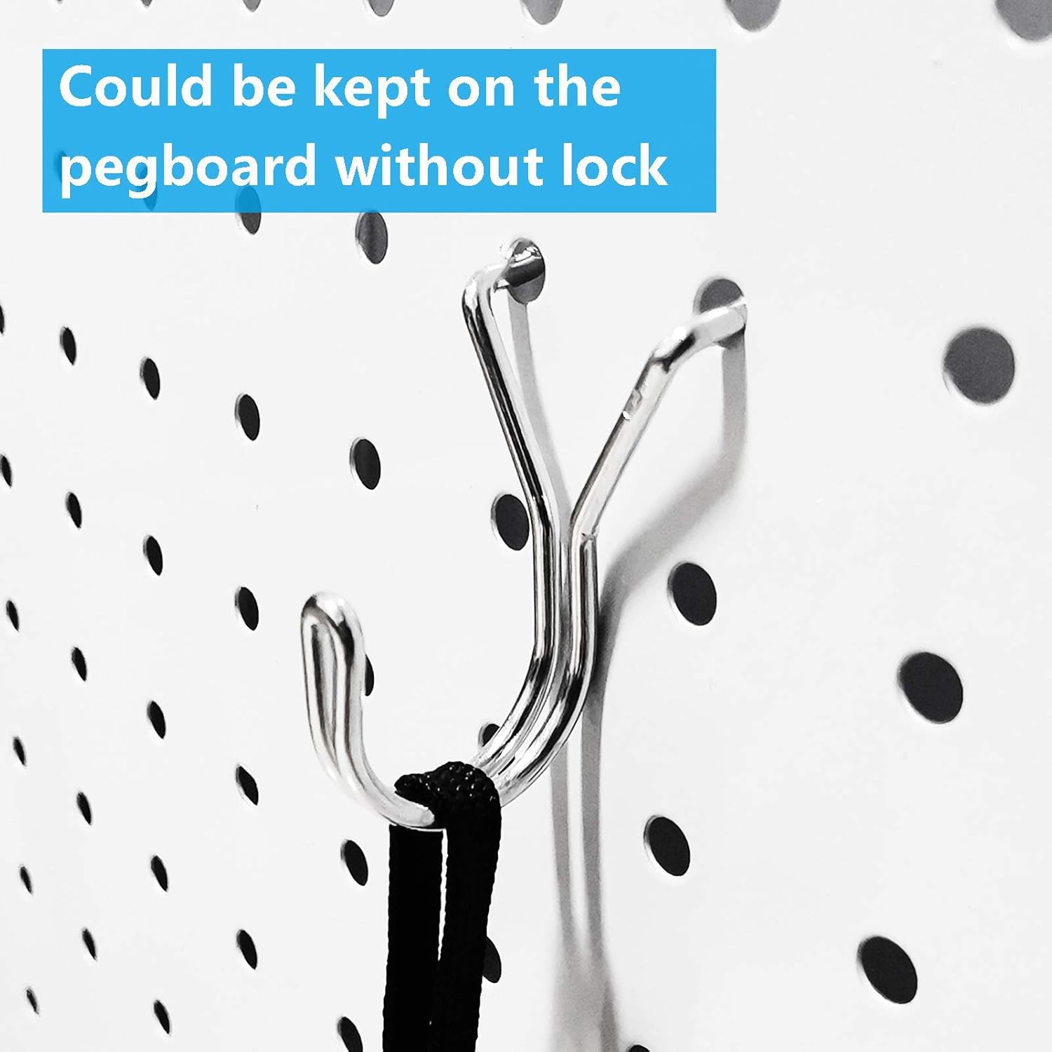 Pegboard Hooks, with Bins, Peg Locks, for Organizing Various Tools, 204 PCS, 80