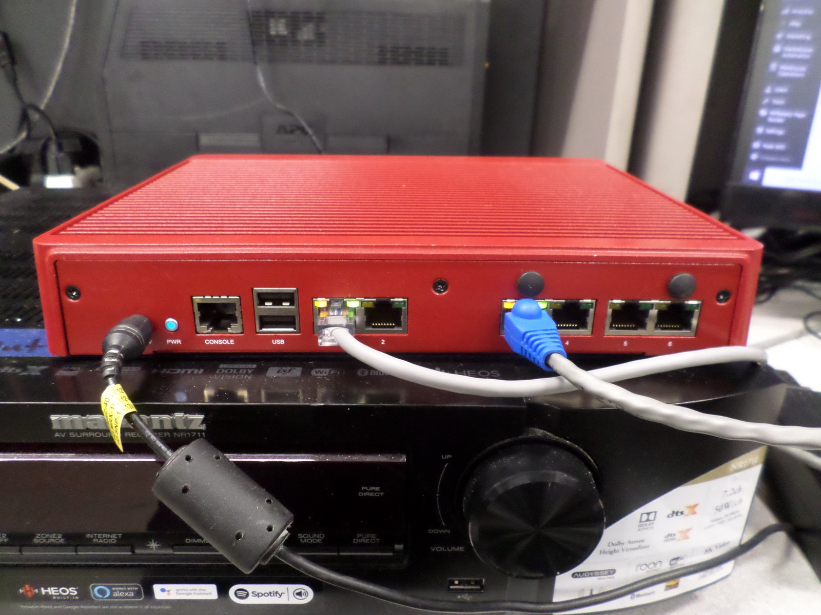 Kerio Control 2120A 6 port Managed Firewall Switch