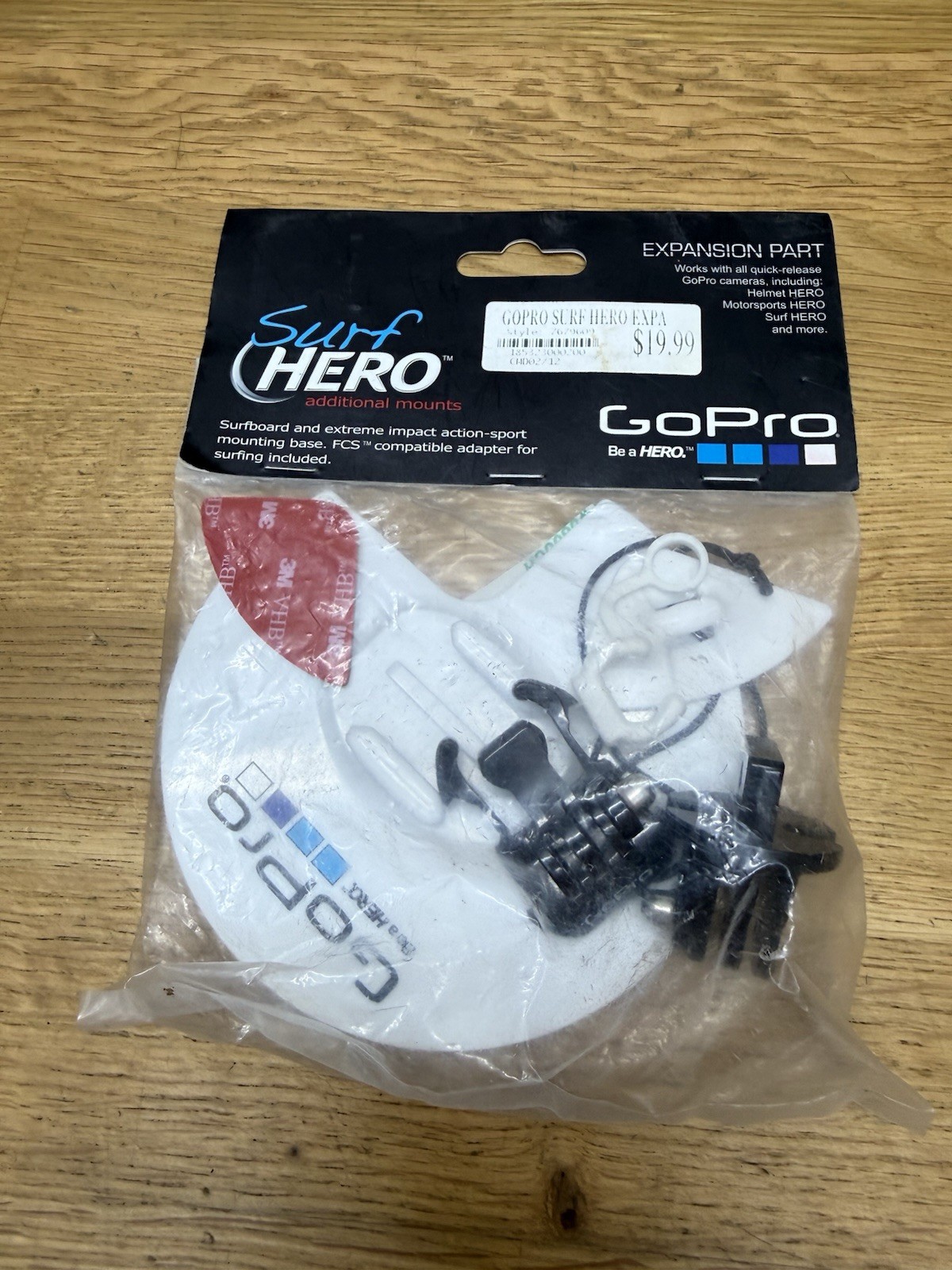 GoPro Surf Hero Expansion Part Surfboard Extreme Impact Sport Mount Sealed