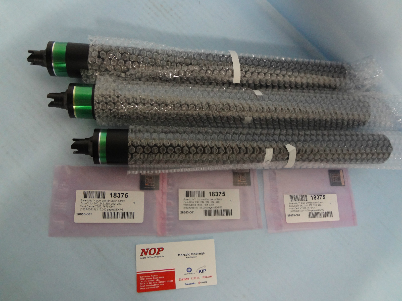 XEROX OPC Drum AND RESET CHIP Color 013R00603 13R603 DC 240 250 260 7655 7755.