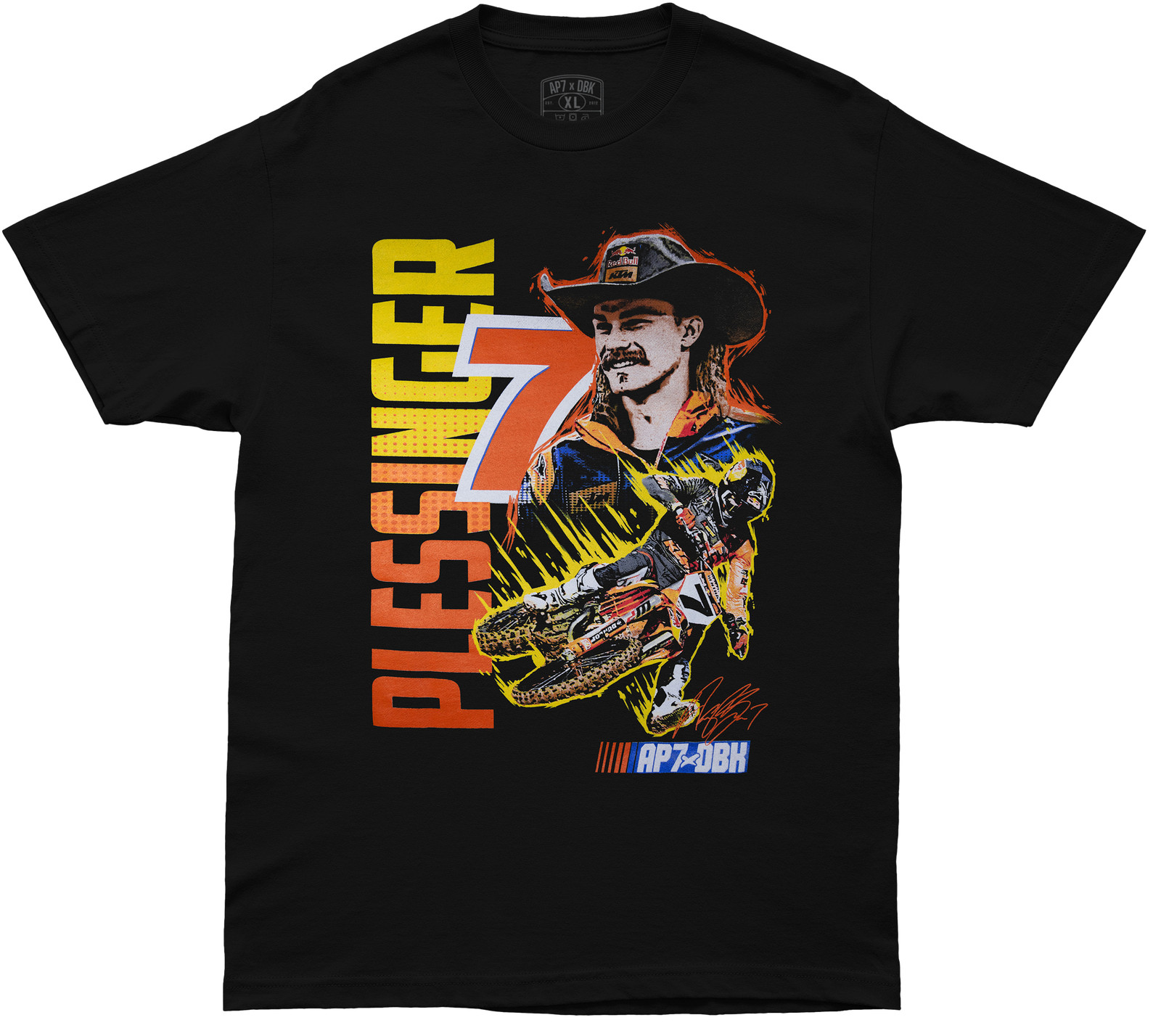 Speedway Tee Black 2x