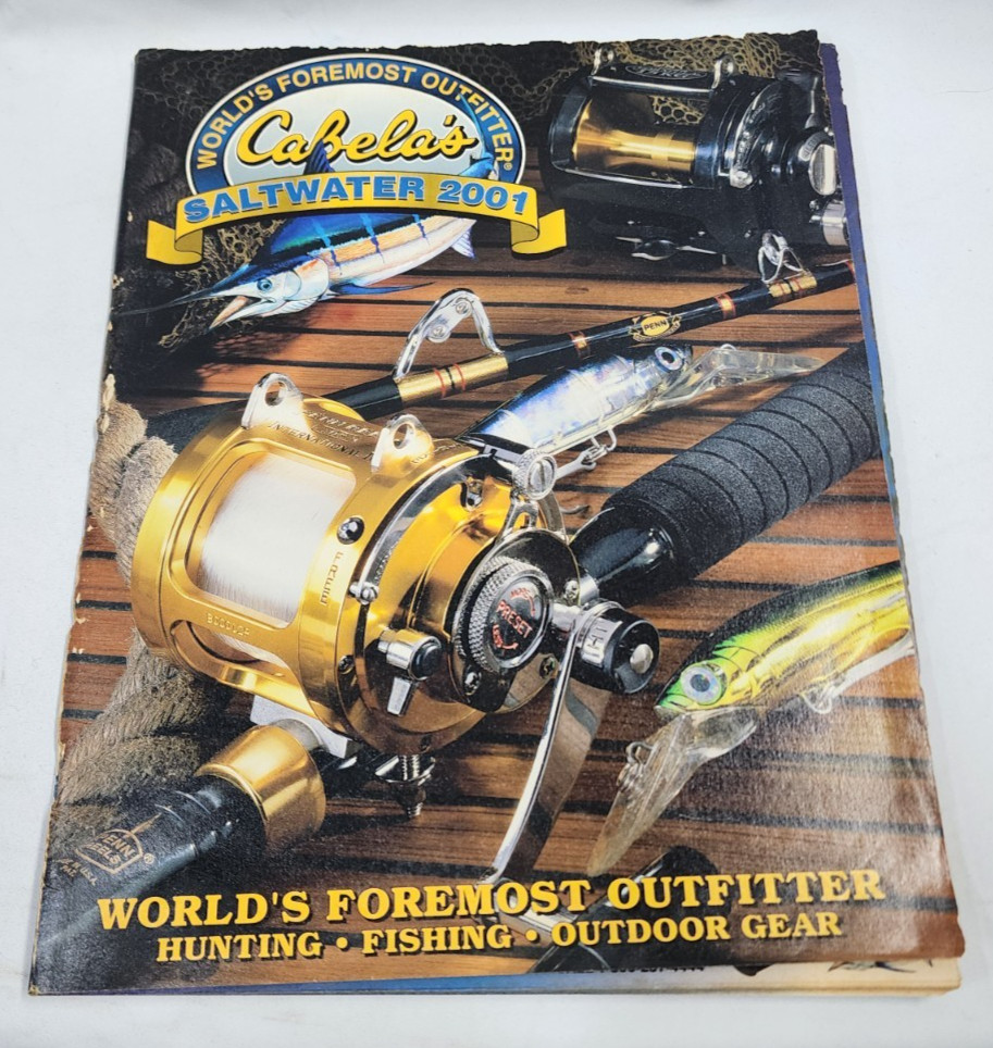 Cabela's 2001 Saltwater Catalog