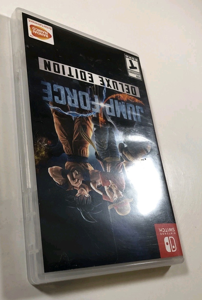 CASE ONLY NO GAME: Jump Force Deluxe Edition (Nintendo Switch) PLEASE READ