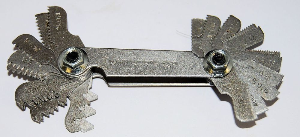 Whitworth Screw Pece Control BSW (Reference: PG055) Wire Control by Chronos