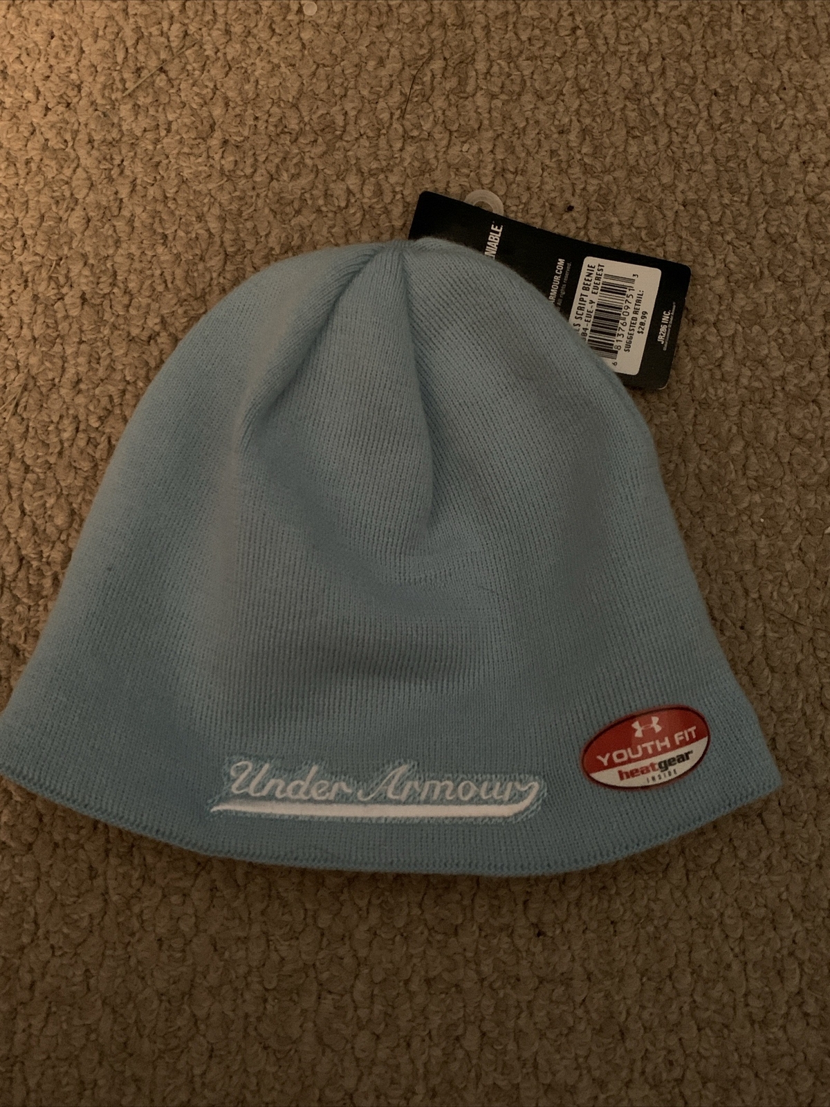 Under Armour Youth Beanie Light Blue