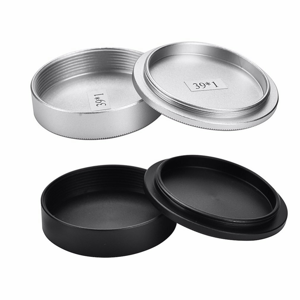 Metal Body Cover & Rear Lens Cap Set for M39 Ltm Lsm Leica 39mm Screw Mount
