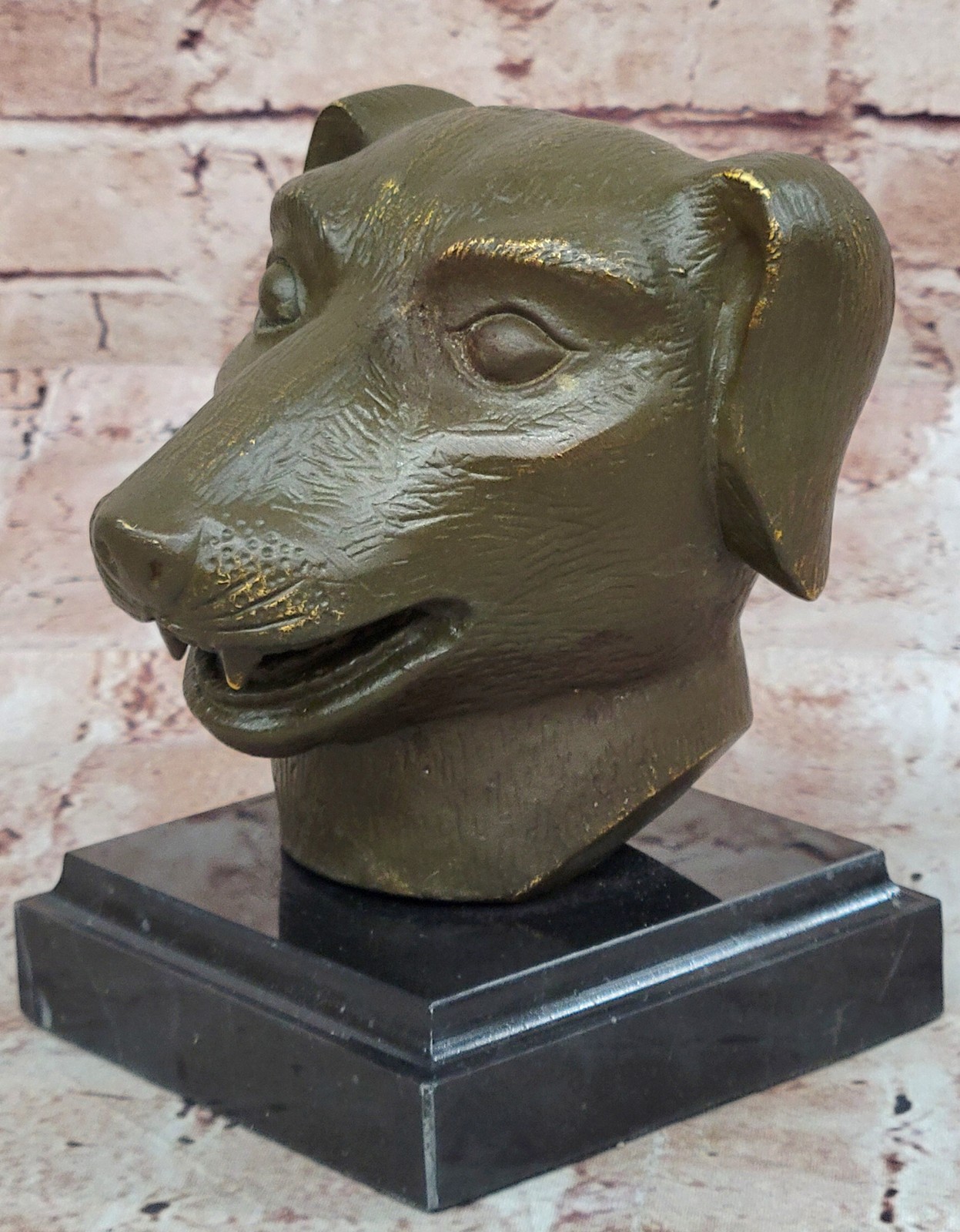 Hot Cast Bronze Sculpture of Chinese Dog Zodiac Animal for Home Decoration