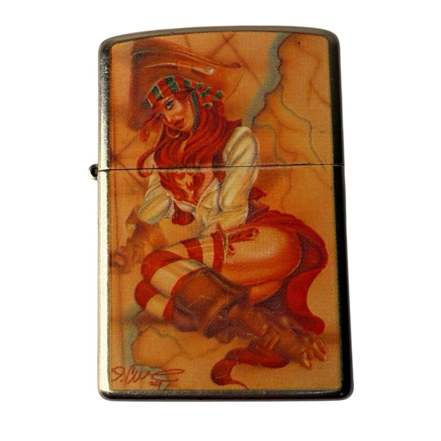 Luis Royo Zippo windproof lighter Risqué