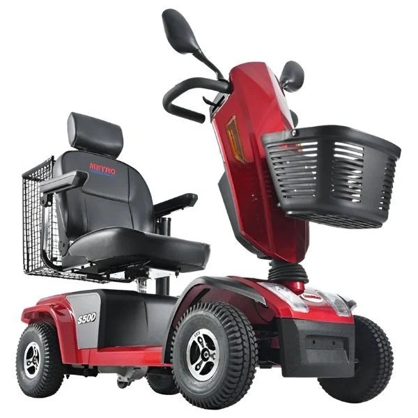 METRO MOBILITY Powered Mobility Scooters for Seniors 4 Wheel Heavy Duty Travel