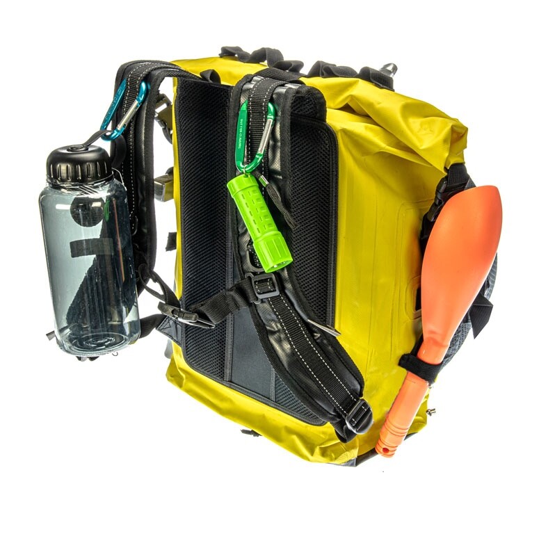 3Pc Set- Waterproof Gold Panning Backpack Kit,Includes-WaterProof Backpack,Sluic